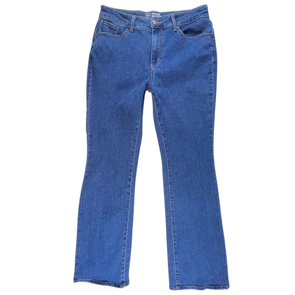 No Boundaries Jeans 15 Blue Denim Bootcut Classic Retro 90s Minimalist Pants